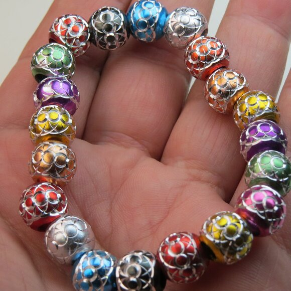 Multi color Brcelet Elastic - Picture 1 of 3